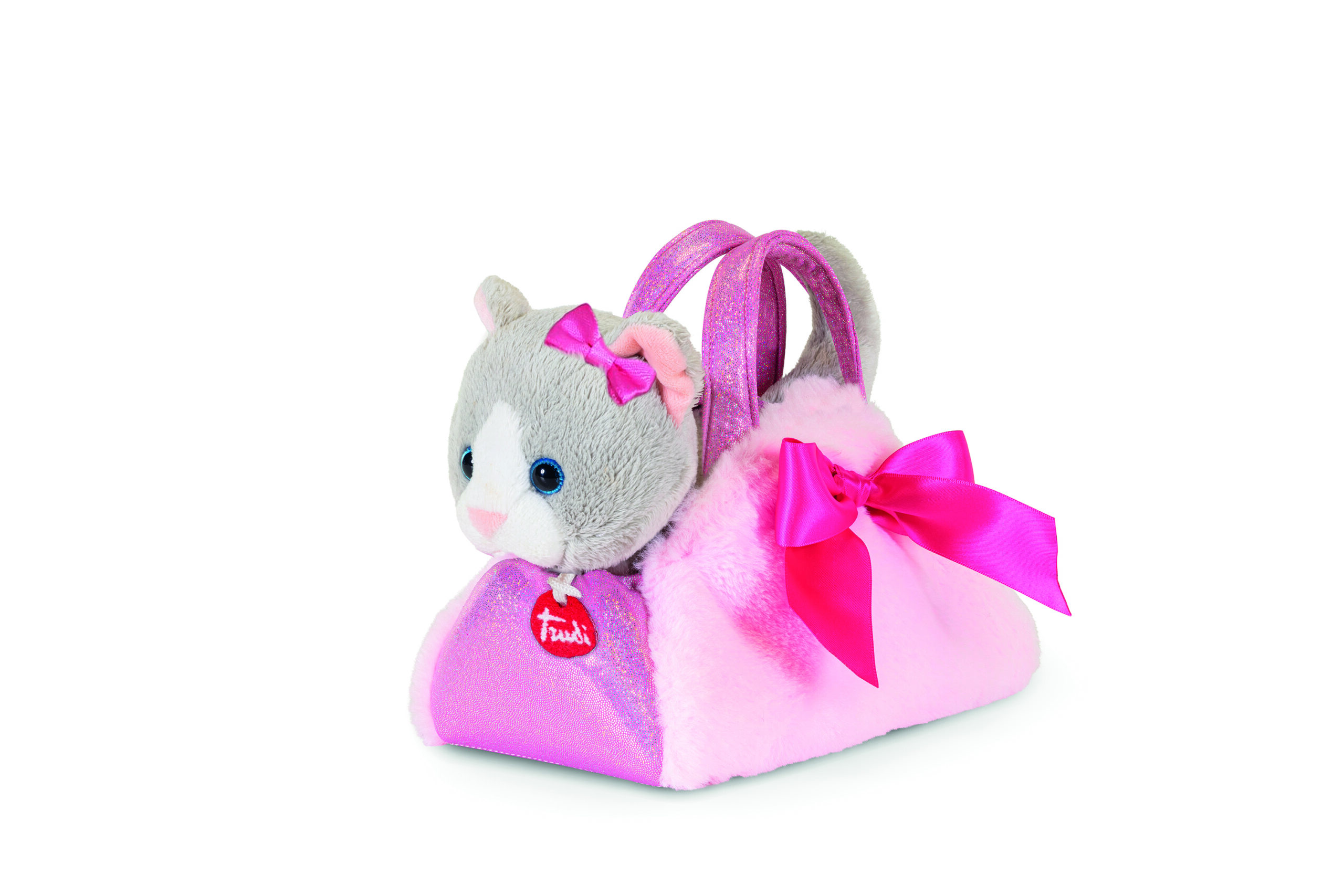 trudi-gatto-pink-fashion-bag-peluche-con-borsetta image 1