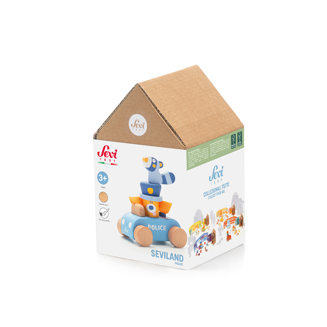 trudi-seviland-polizia-playset-ritaglia-e-incolla-10pz image 1