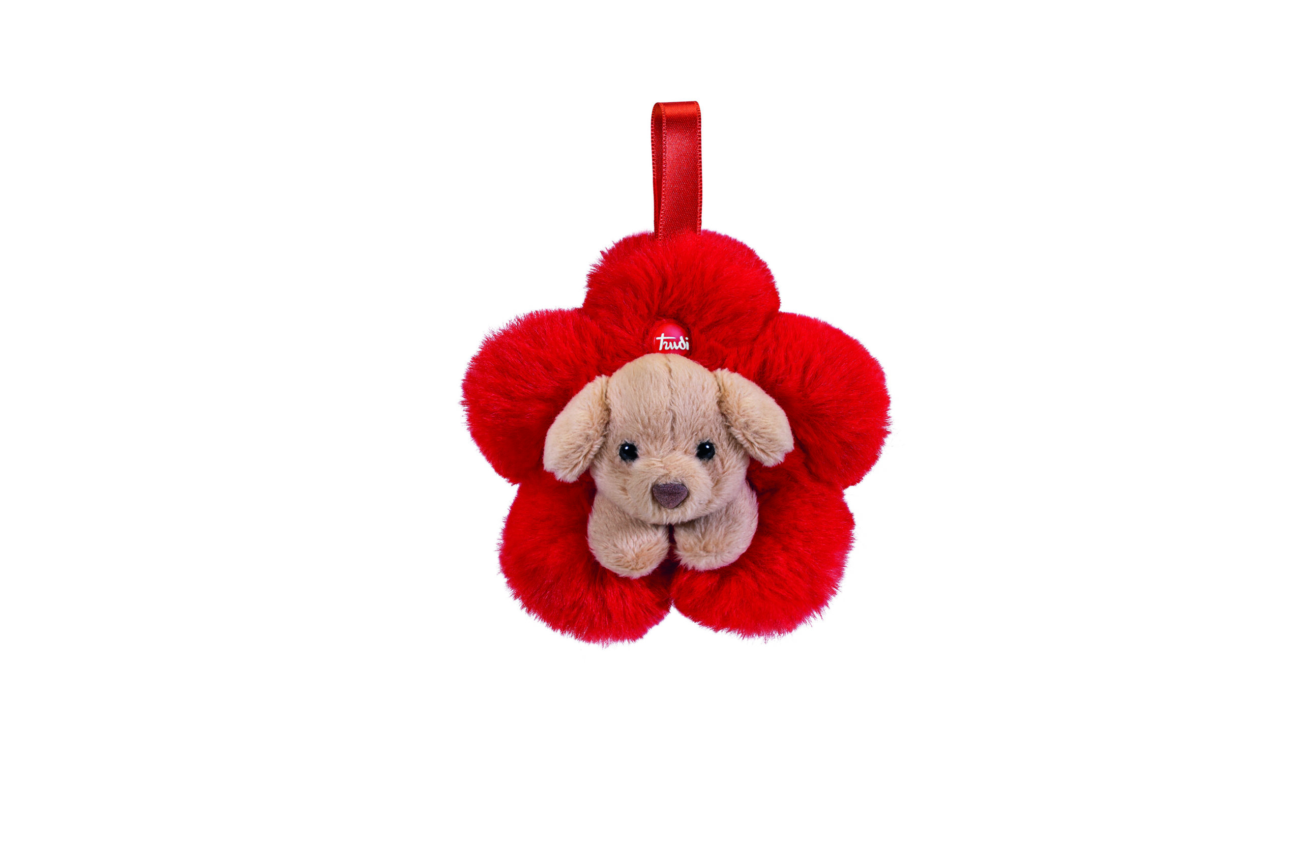 trudi-sweet-fiore-con-cagnolino-peluche-collezione-sweet image 1