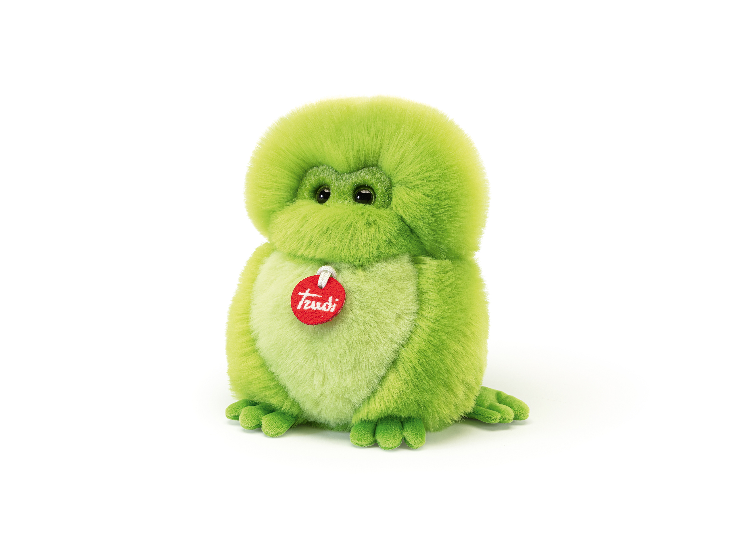 trudi-fluffies-rana-peluche-batuffolo-verde image 1