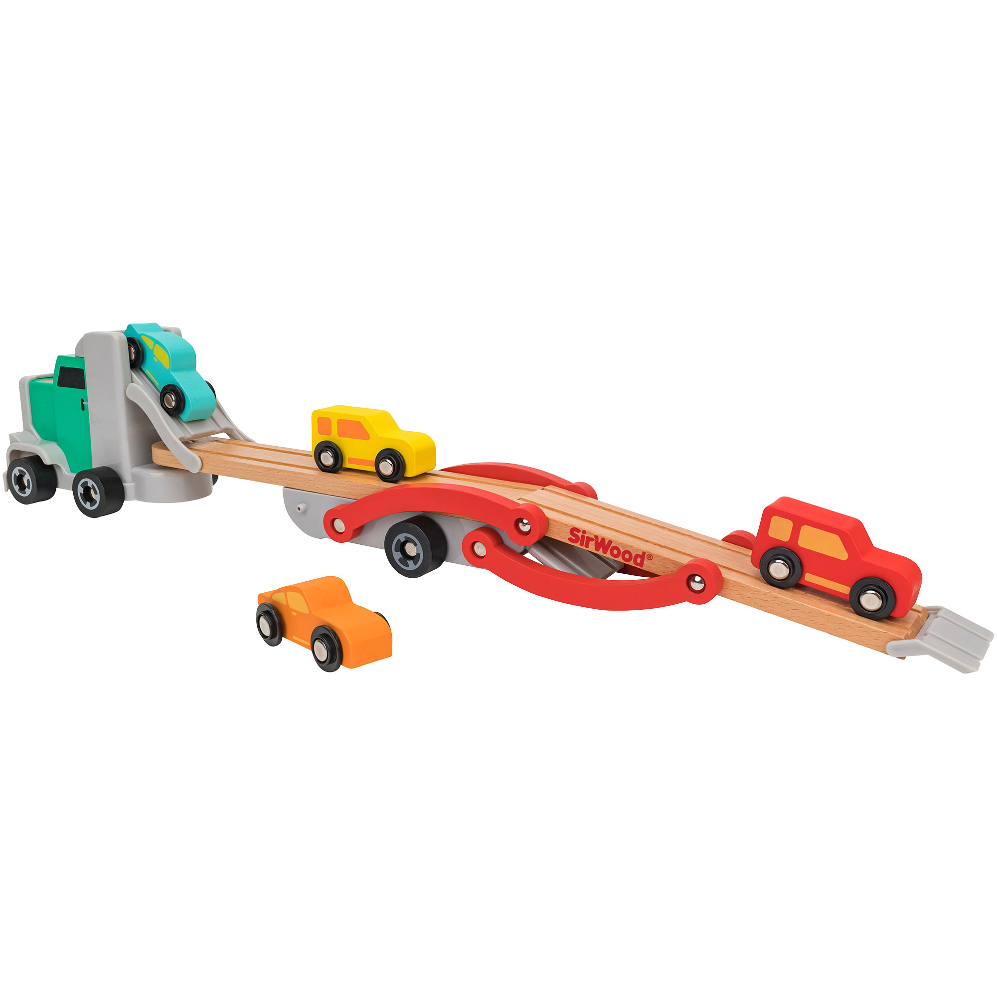 globo-giocattoli-camion-bisarca-in-legno-39921 image 2