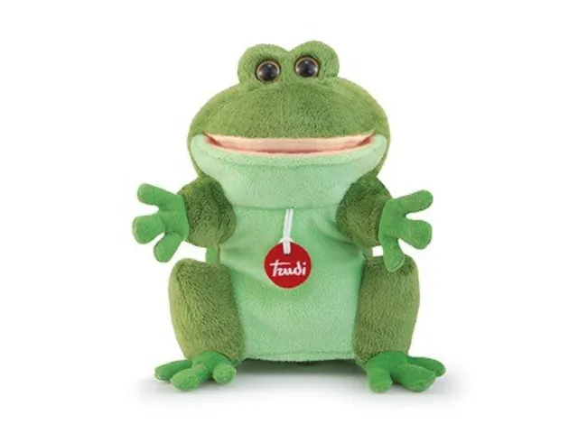 trudi-marionetta-rana-peluche-puppet image 1