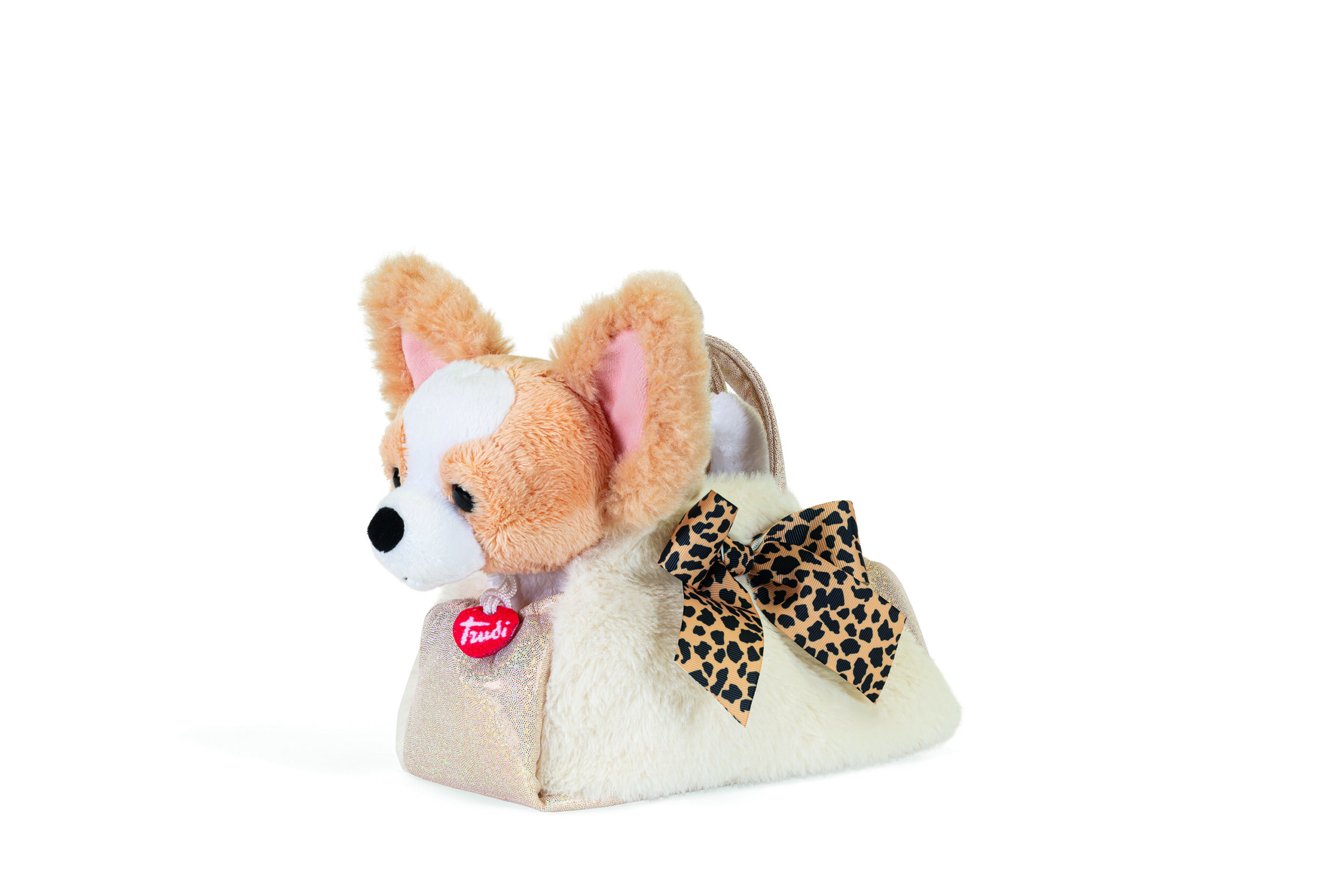 trudi-fashion-bag-cane-animalier-peluche-con-borsetta image 1