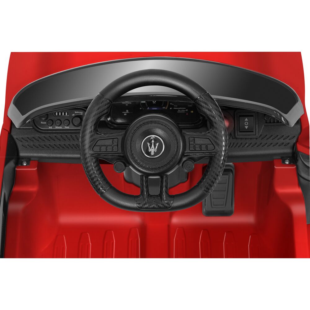 globo-giocattoli-maserati-granturismo-12v-radiocomandata-rossa-al-litio image 3