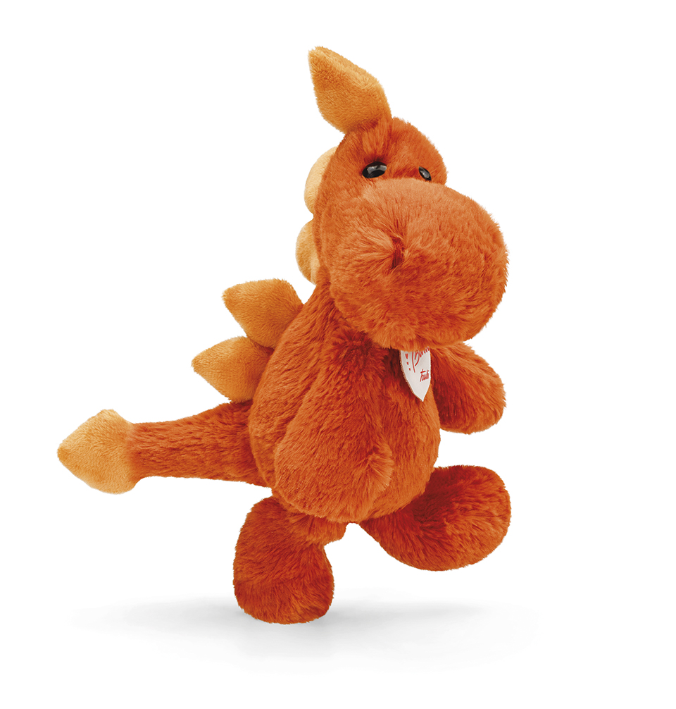 trudi-fun-drago-arancio-peluche image 3