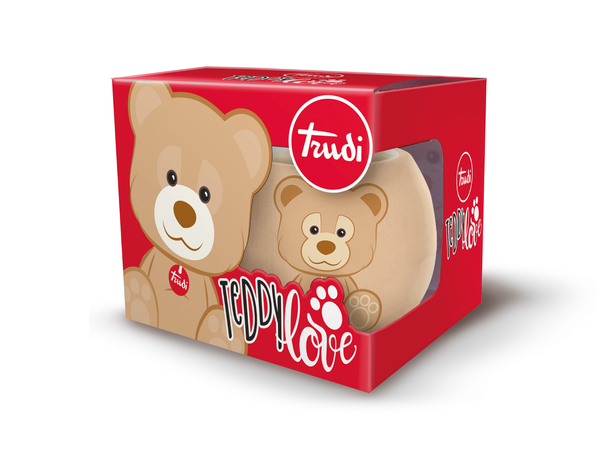 trudi-teddy-love-tazza-in-ceramica-mug-orsetto-crema image 2