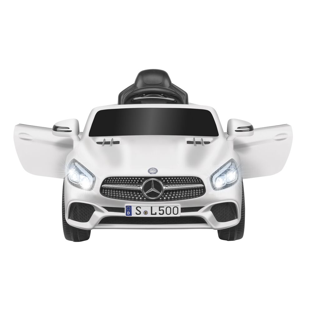 globo-giocattoli-mercedes-sl500-12v-con-batteria-al-litio-radiocomandata-bianca- image 2