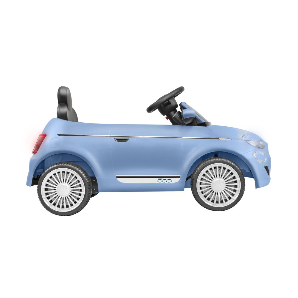 globo-giocattoli-fiat-500e-12v-batteria-litio-radiocomandata-azzurra image 5