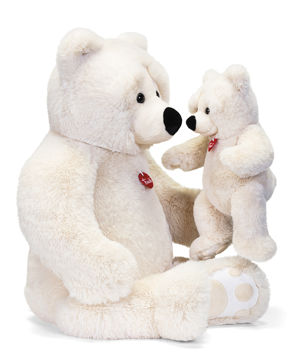 trudi-orso-bianco-joel-teddy-bear image 4