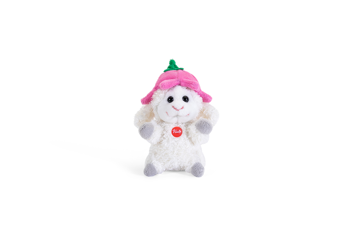 trudi-sweet-pecora-fiore-peluche image 1