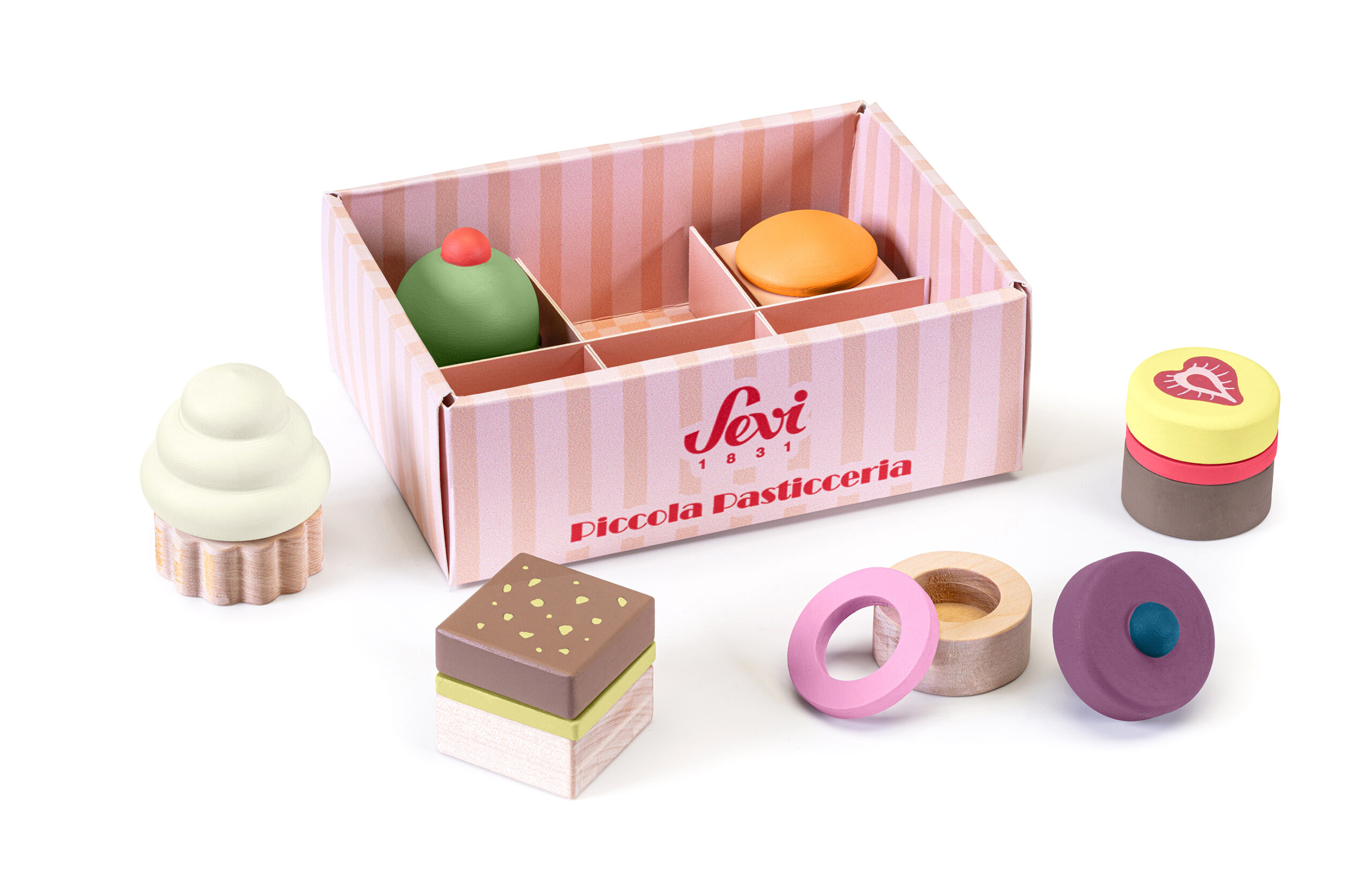 sevi-set-pasticcini-16-pezzi-in-legno image 2