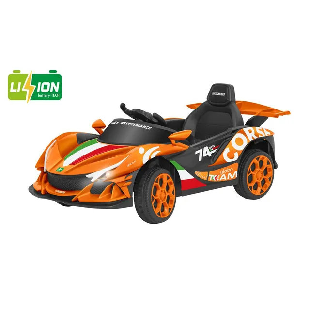 globo-giocattoli-auto-sportiva-12v-radiocomandata-arancione image 1