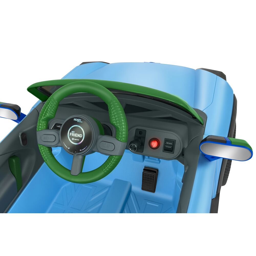 globo-giocattoli-mini-aceman-12v-con-batteria-al-litio-radiocomandata-azzurra image 5