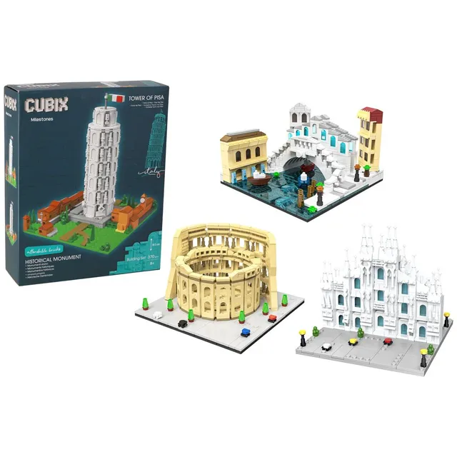globo-giocattoli-costruzioni-monumenti-italiani-4-modelli-assortiti image 1