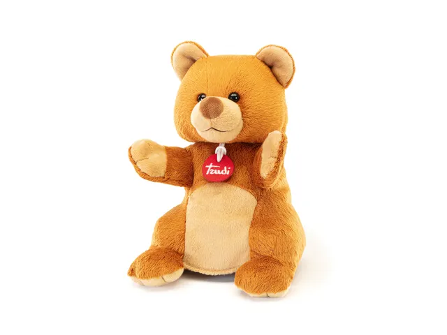 trudi-marionetta-orso-peluche-caramello image 1