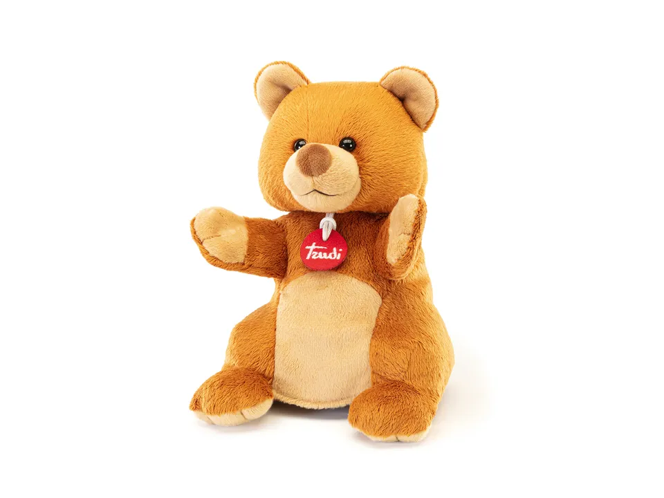 trudi-marionetta-orso-peluche-caramello image 1