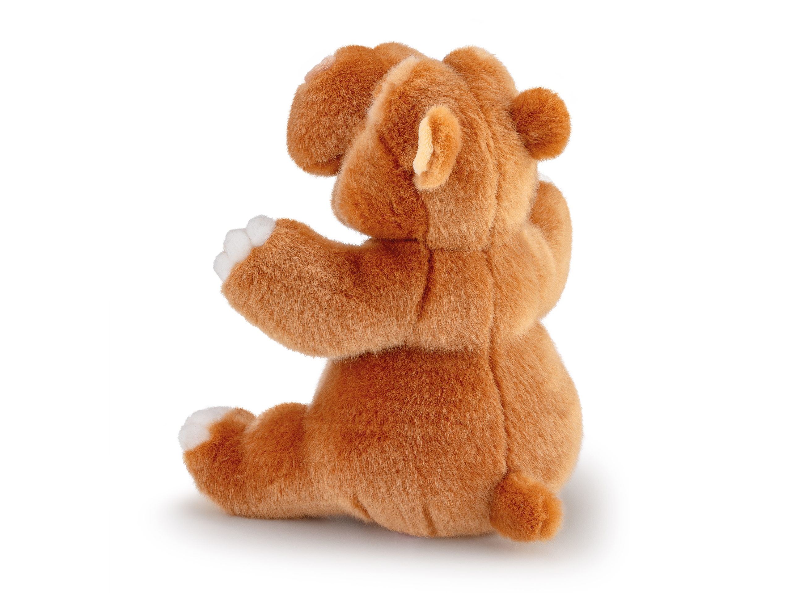 trudi-icons-ippopotamo-filippo-peluche-arancione-occhi-azzurri image 3