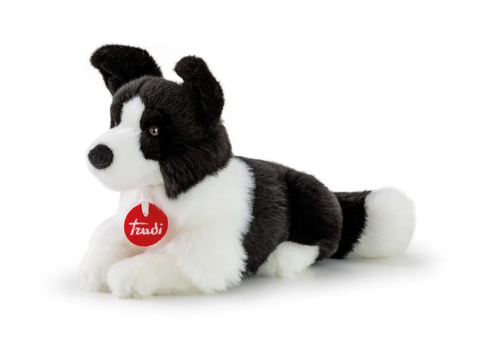 trudi-border-collie-scott-peluche-cane-s-m-xl image 1
