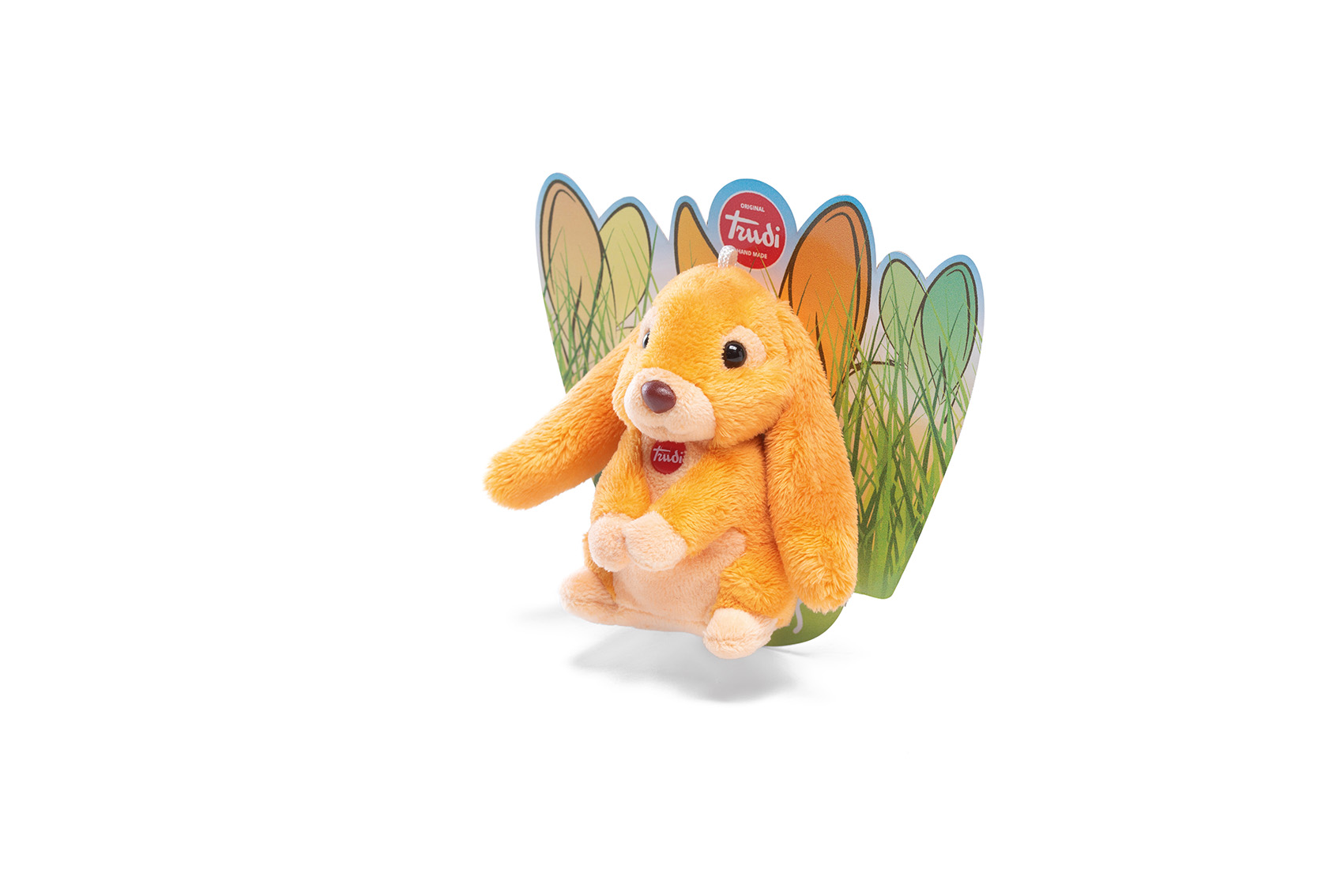trudi-sweet-coniglio-spring-arancione-peluche image 2