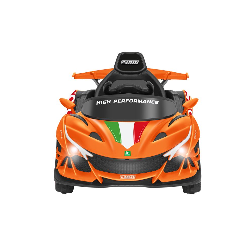 globo-giocattoli-auto-sportiva-12v-radiocomandata-arancione image 6