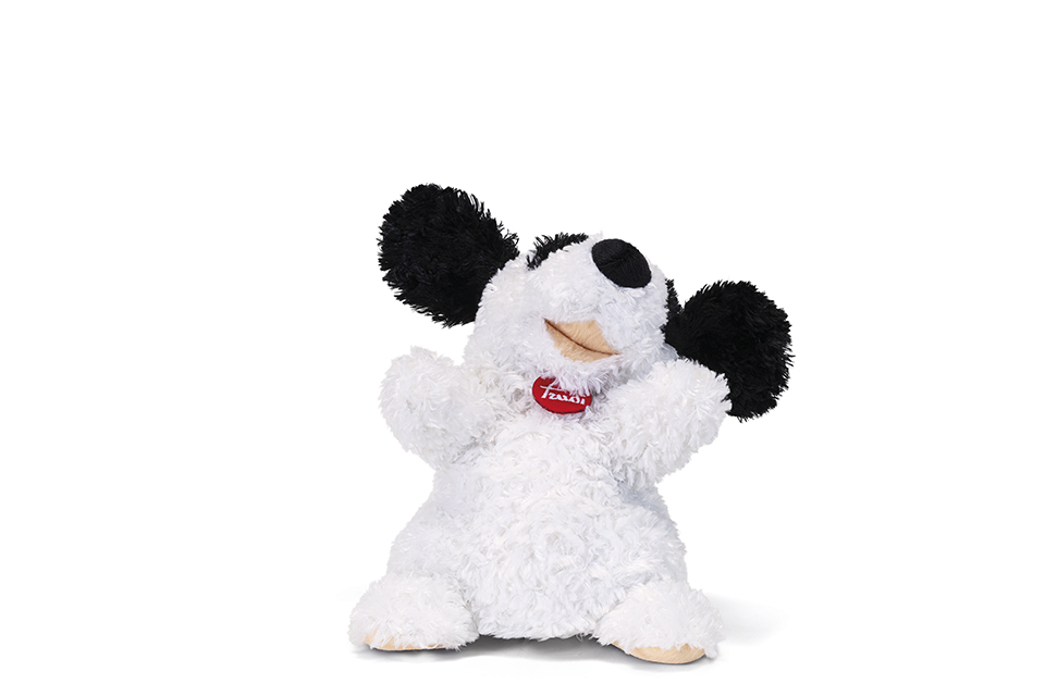 trudi-marionetta-cane-peluche-con-bocca-mobile image 2
