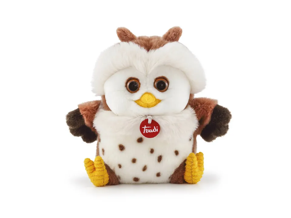 trudi-gufo-gek-m-peluche-tenero-taglia-m image 1