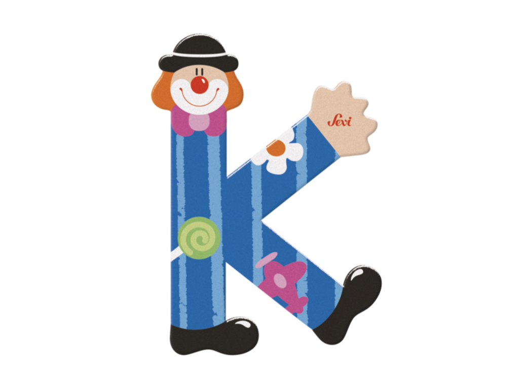 trudi-sevi-lettera-c-clown-in-legno image 4