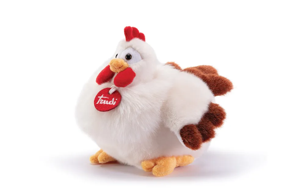 trudi-icons-peluche-gallina-daisy-avorio-e-rame image 1