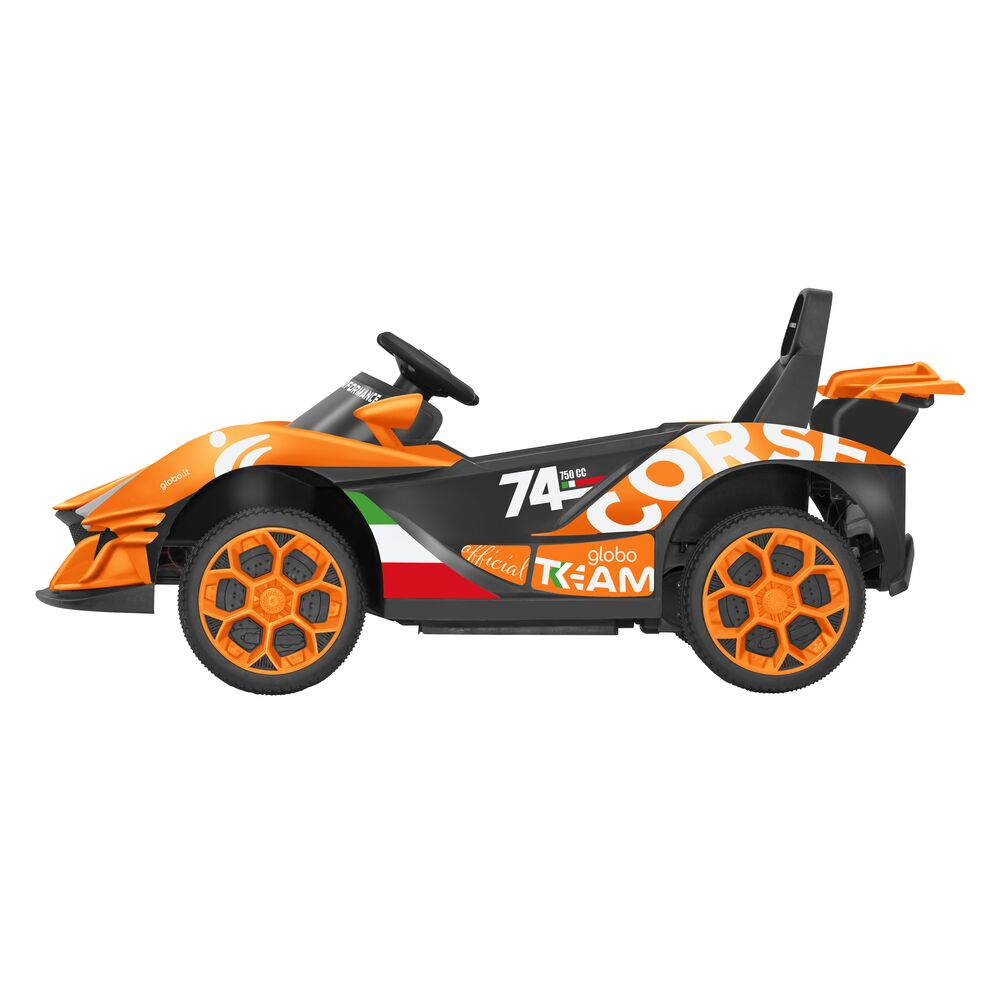 globo-giocattoli-auto-sportiva-12v-radiocomandata-arancione image 5