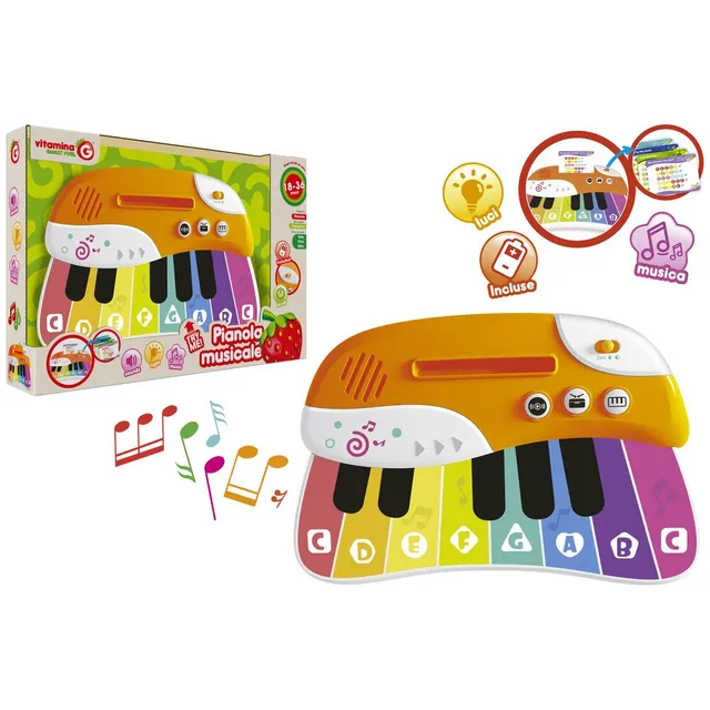 globo-giocattoli-pianola-musicale-luci-e-suoni-18-36-mesi image 1