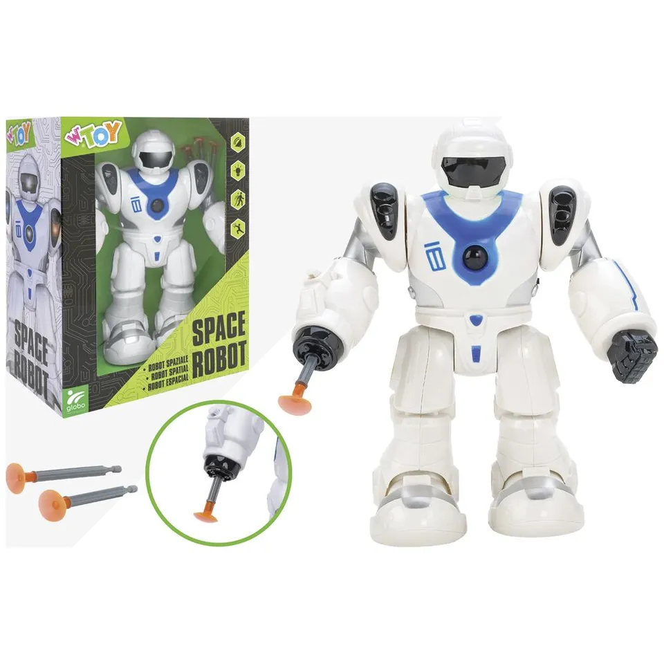 globo-giocattoli-robot-interattivo-lancia-razzi-w-toy image 1