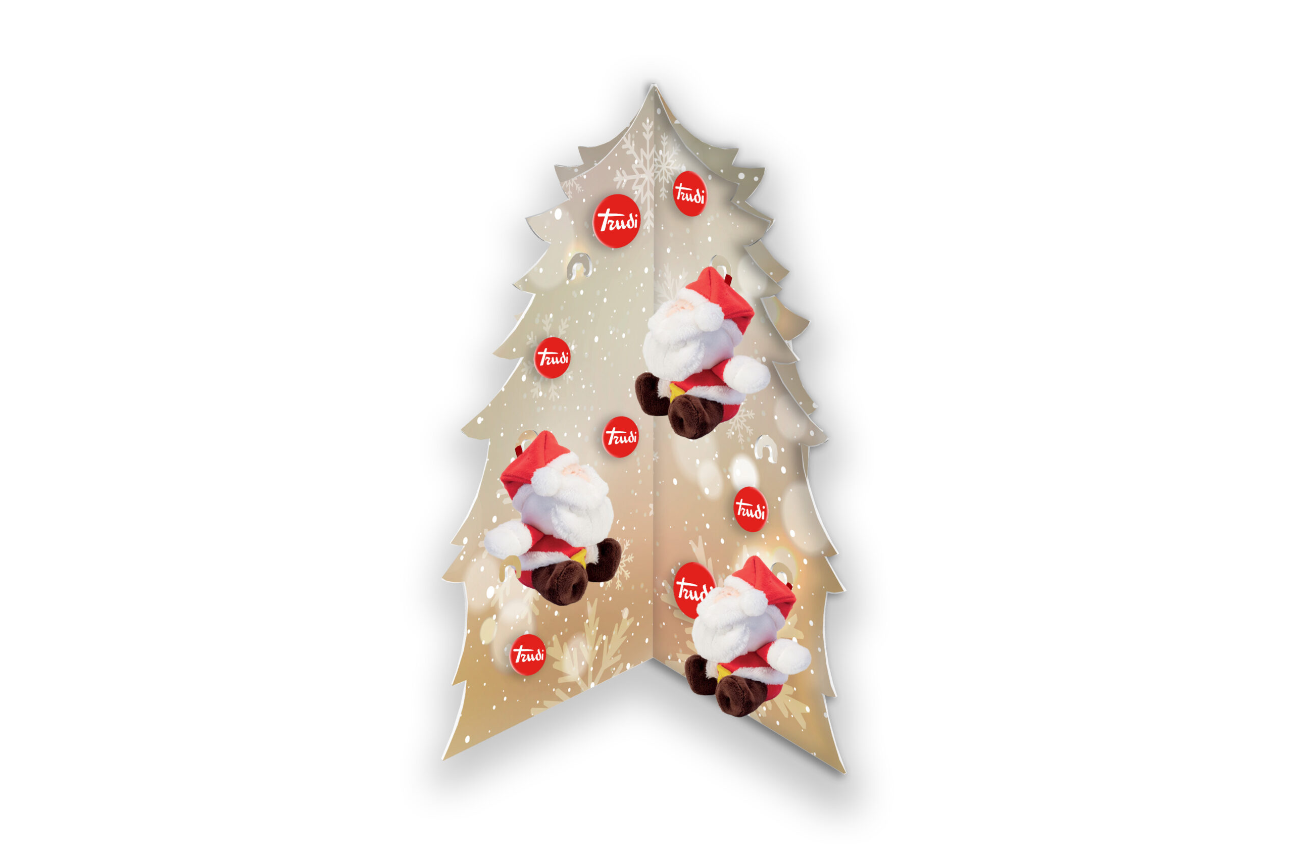 trudi-sweet-collection-babbo-natale-peluche-soffice image 2