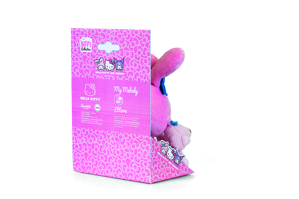trudi-my-melody-e-amico-orso-ettore-peluche-sanrio image 4