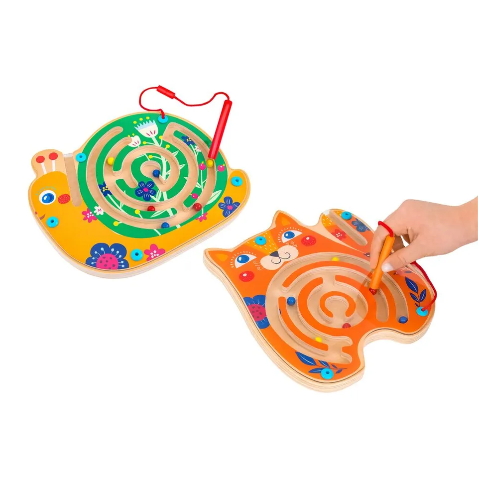 globo-giocattoli-il-labirinto-degli-animali-gioco-in-legno-12-mesi image 1