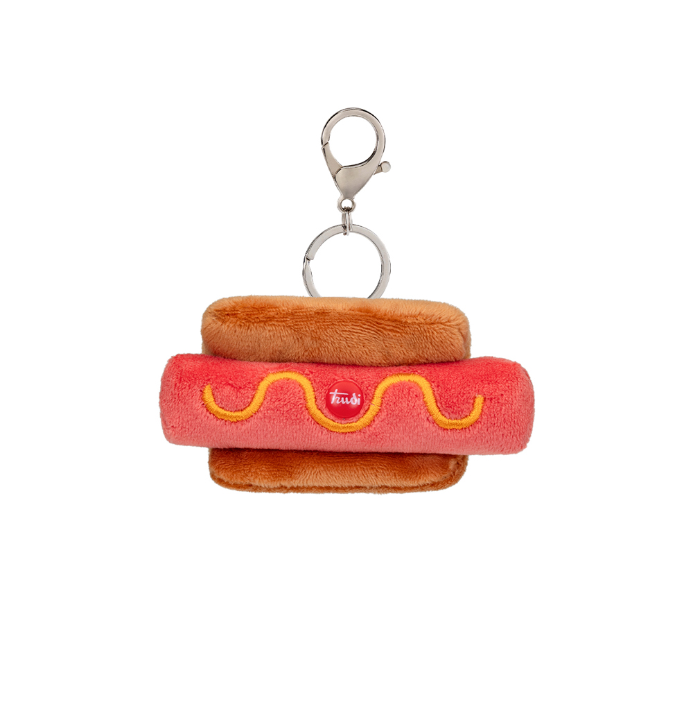 trudi-hotdog-portachiavi-peluche-food image 2