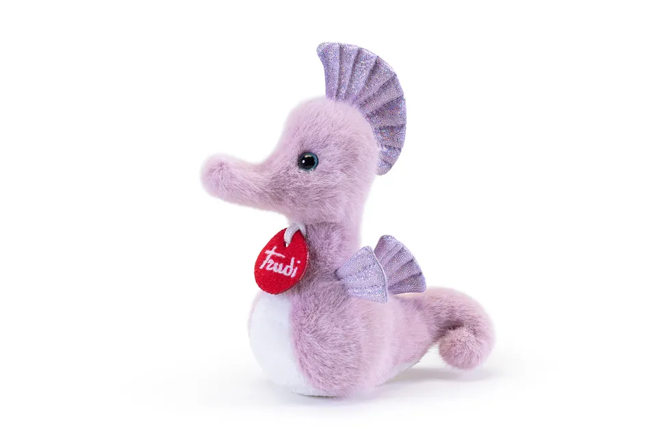 trudi-sealife-cavalluccio-marino-rosa-peluche image 1