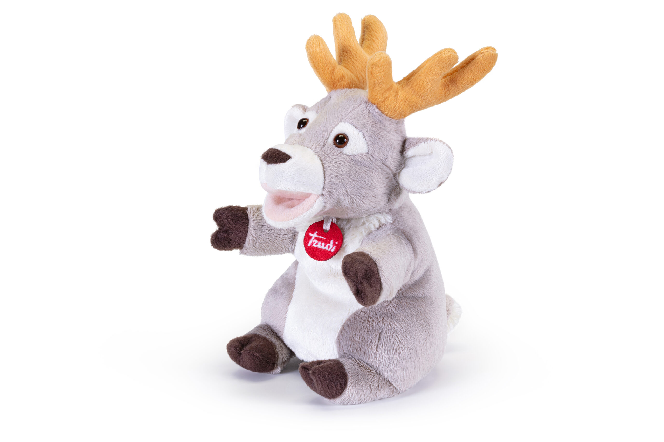 trudi-marionetta-renna-natale-peluche-puppet image 1