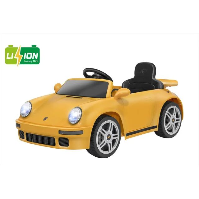 globo-giocattoli-ruf-ctr2017-12v-con-batteria-al-litio-auto-radiocomandata-giall image 1