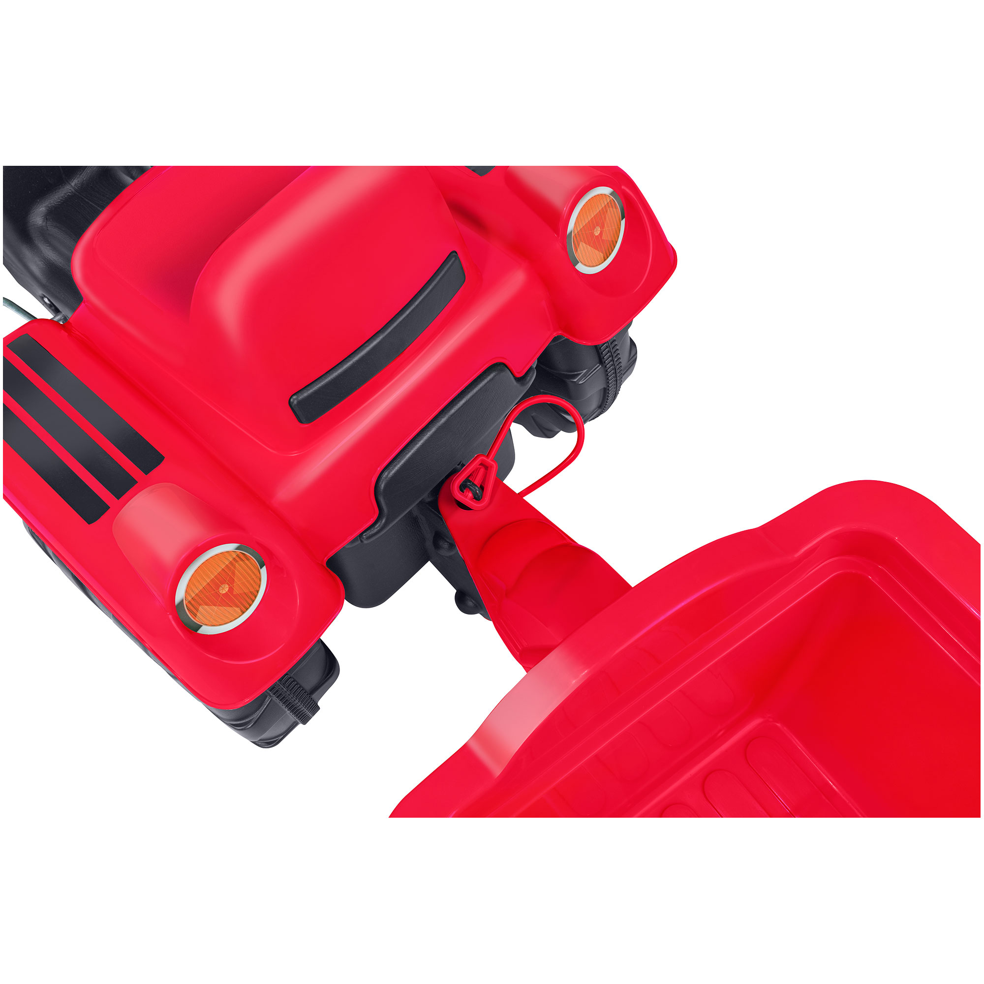 globo-giocattoli-trattore-a-pedali-con-rimorchio-rosso-36-mesi image 4