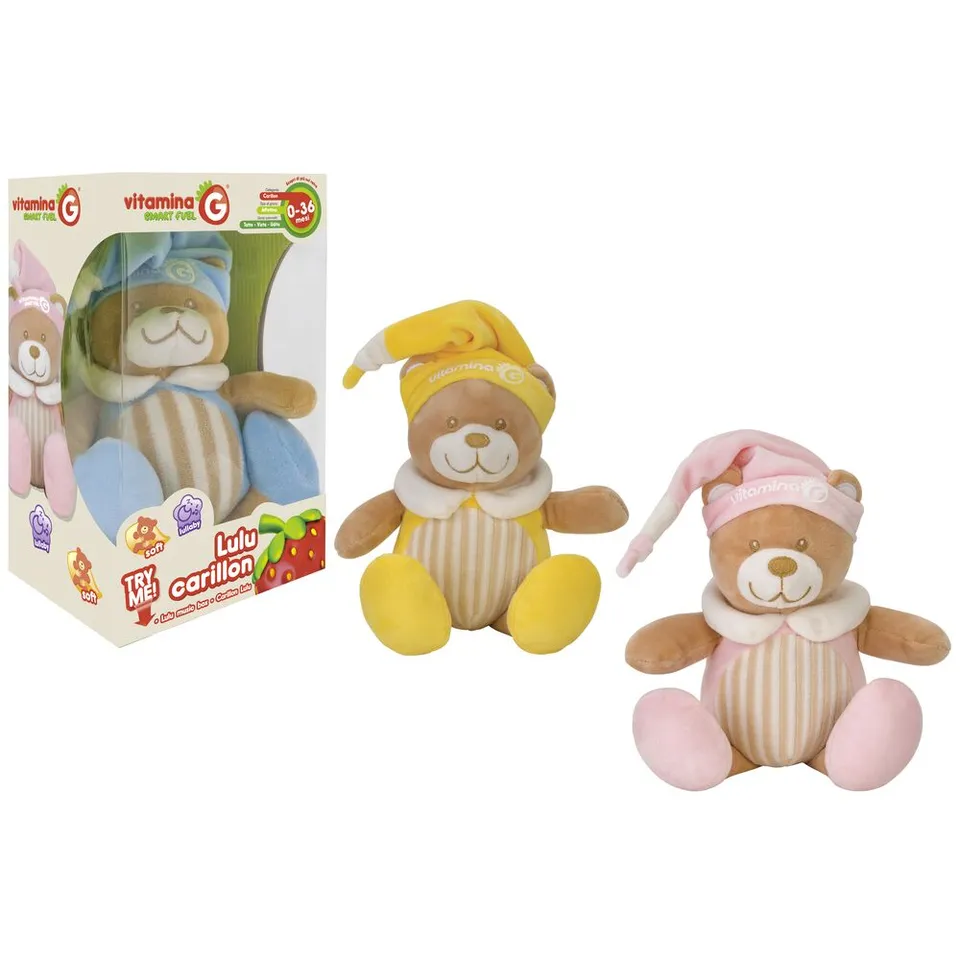 globo-giocattoli-orsetto-carillon-lulu-peluche-con-carillon-0-mesi image 1