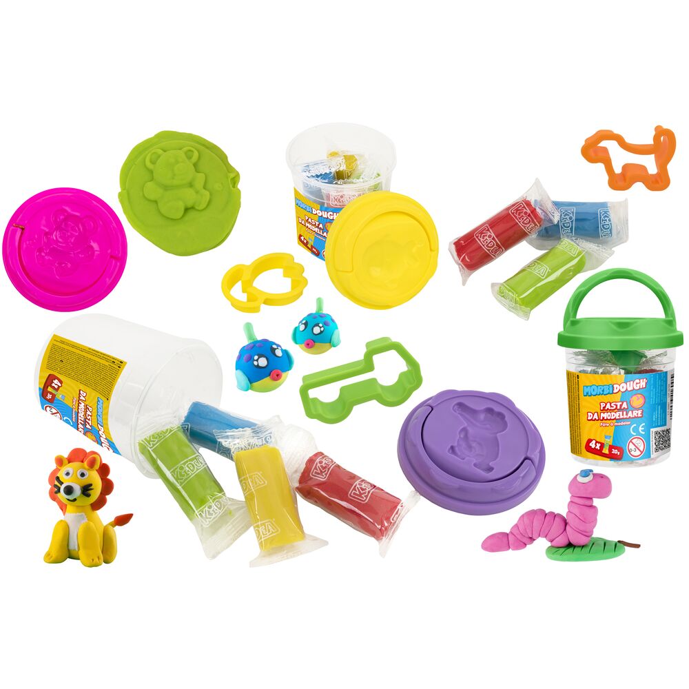 globo-giocattoli-morbidough-display-box-pasta-da-modellare-24pz-x-20g image 2