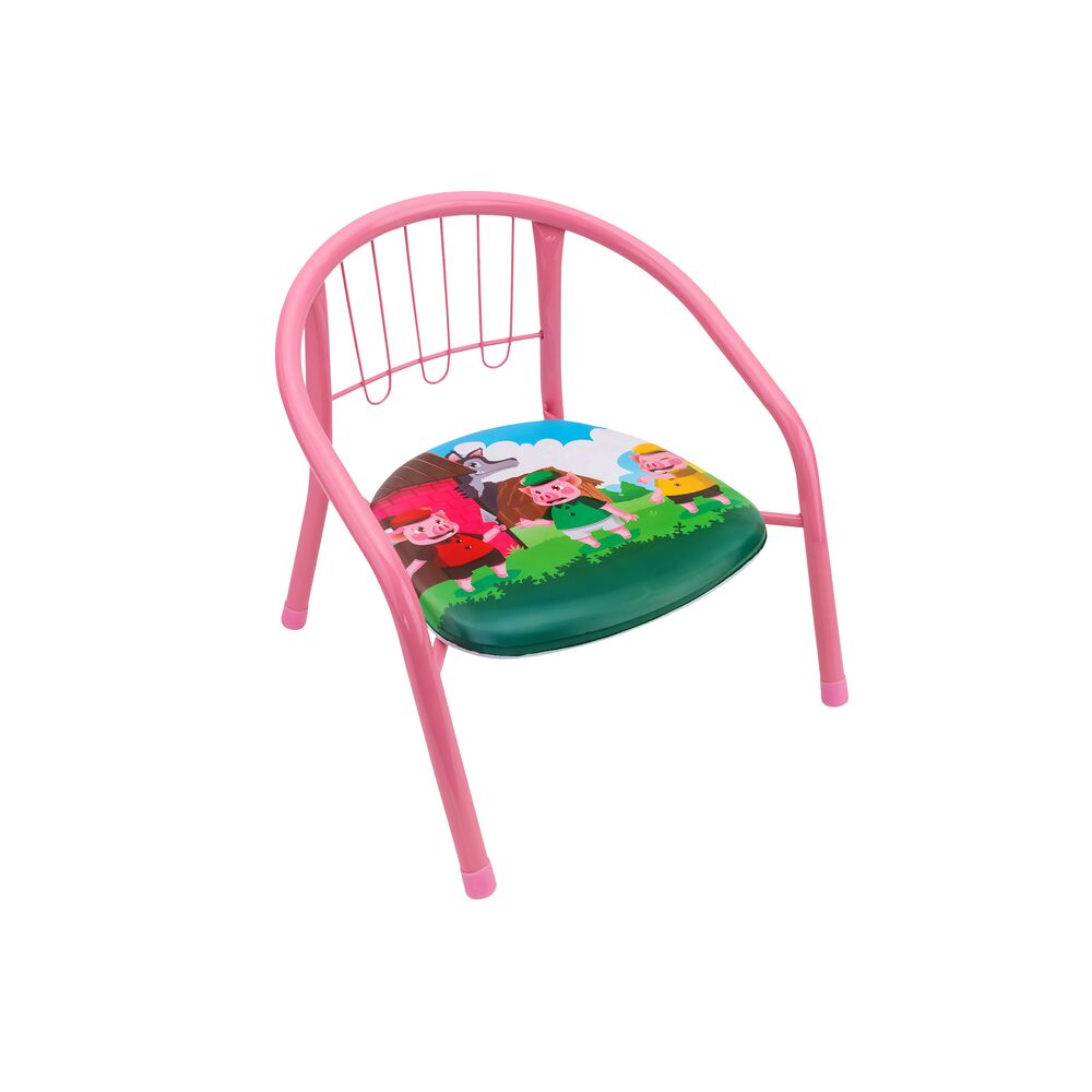 globo-giocattoli-sedia-in-metallo-decorata-fiabesca-per-bambini image 5