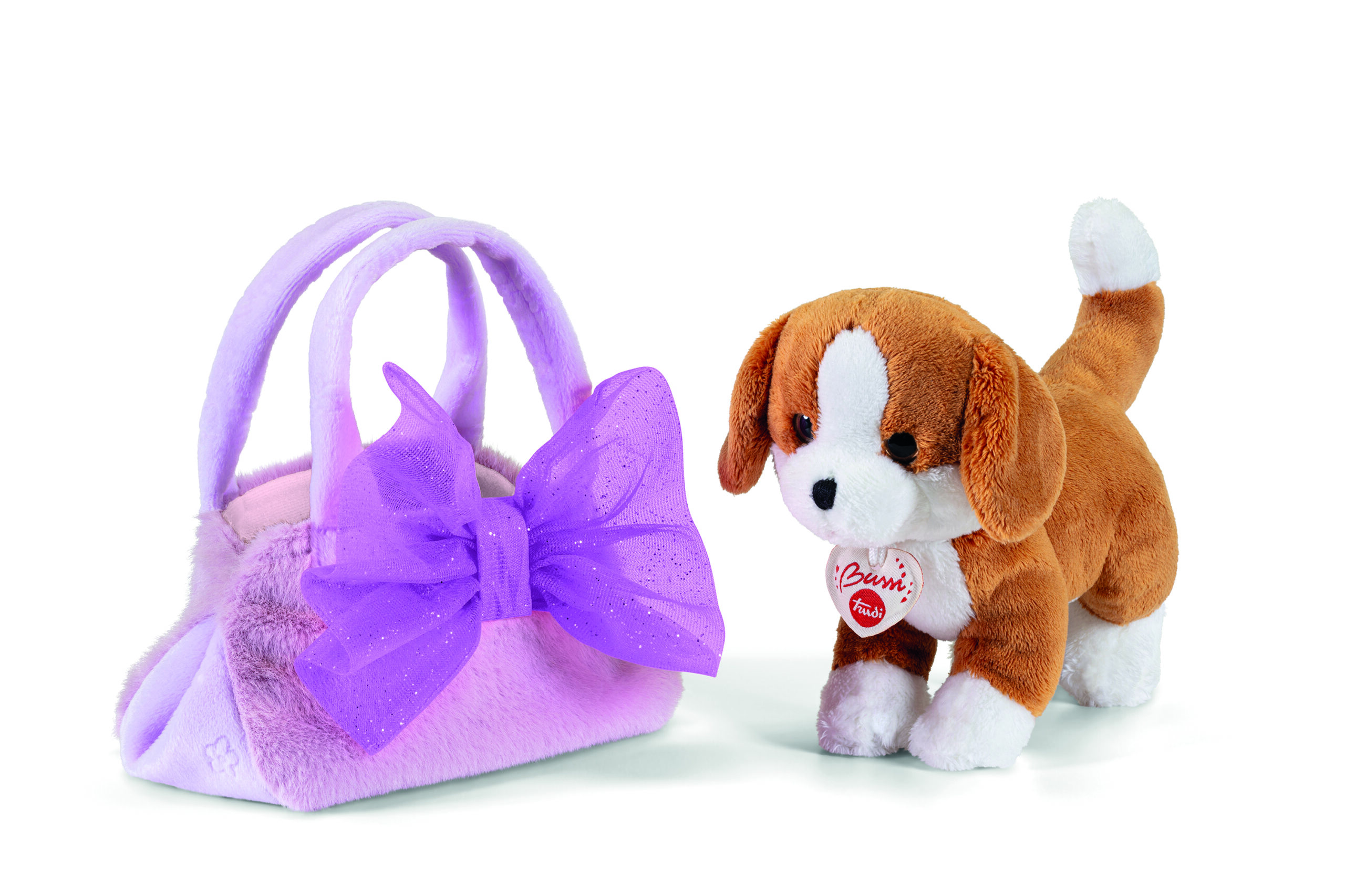 trudi-fashion-bags-cane-in-borsa-con-fiocco-peluche image 2