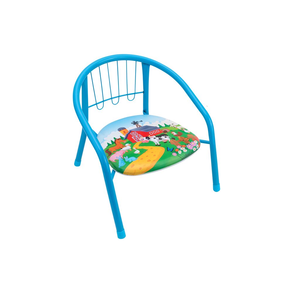 globo-giocattoli-sedia-in-metallo-decorata-fiabesca-per-bambini image 3