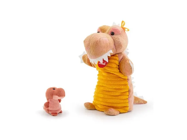 trudi-marionetta-mama-baby-dinosauro image 1