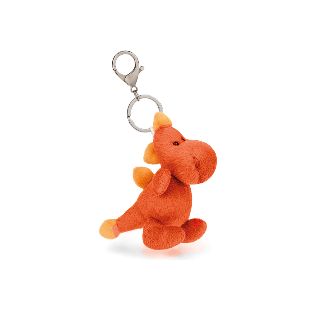 trudi-fun-drago-arancio-portachiavi-peluche image 3