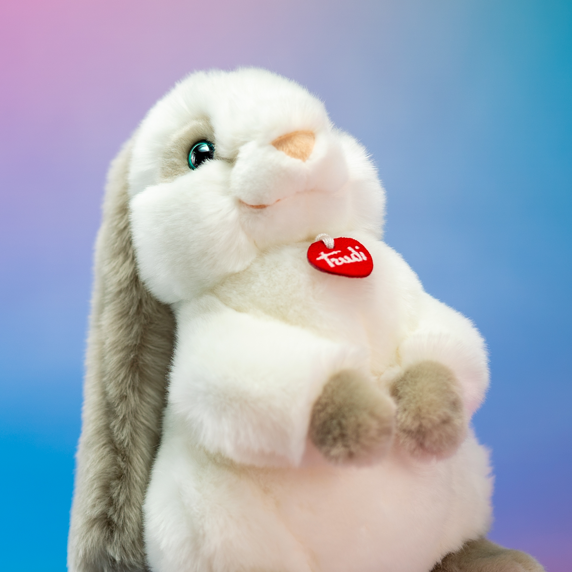 trudi-icons-coniglio-clemente-peluche-seduto image 2