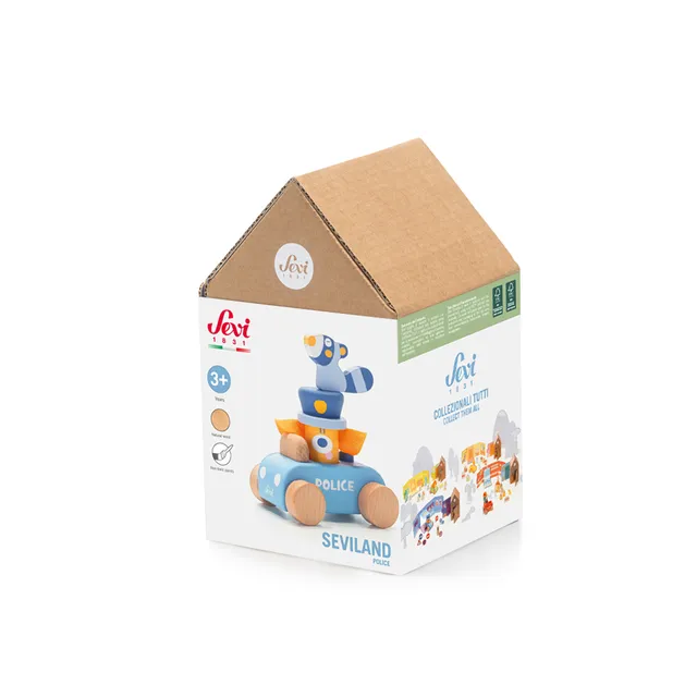 trudi-seviland-polizia-playset-ritaglia-e-incolla-10pz image 1
