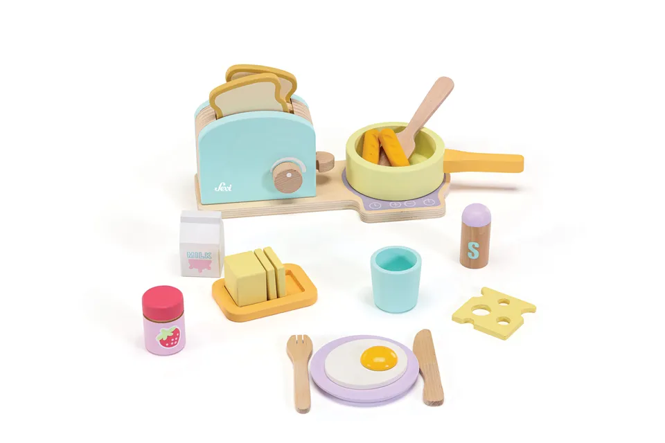 trudi-sevi-set-prima-colazione-21-pz-legno image 1