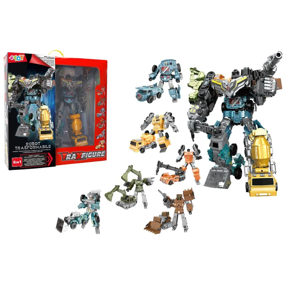 globo-giocattoli-robot-traxfigure-6-in-1-cubix image 1